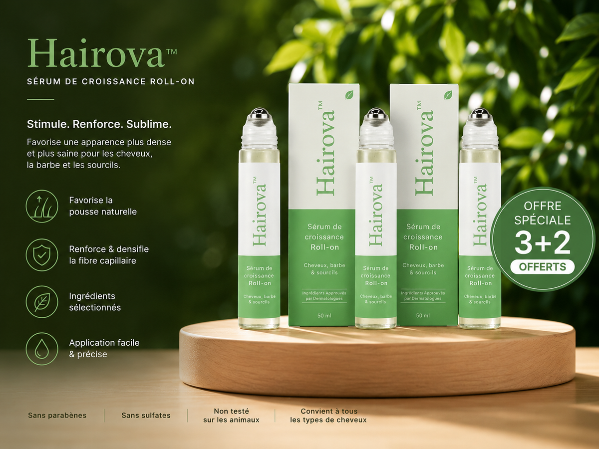 Hairova: Sérum Croissance Roll-On