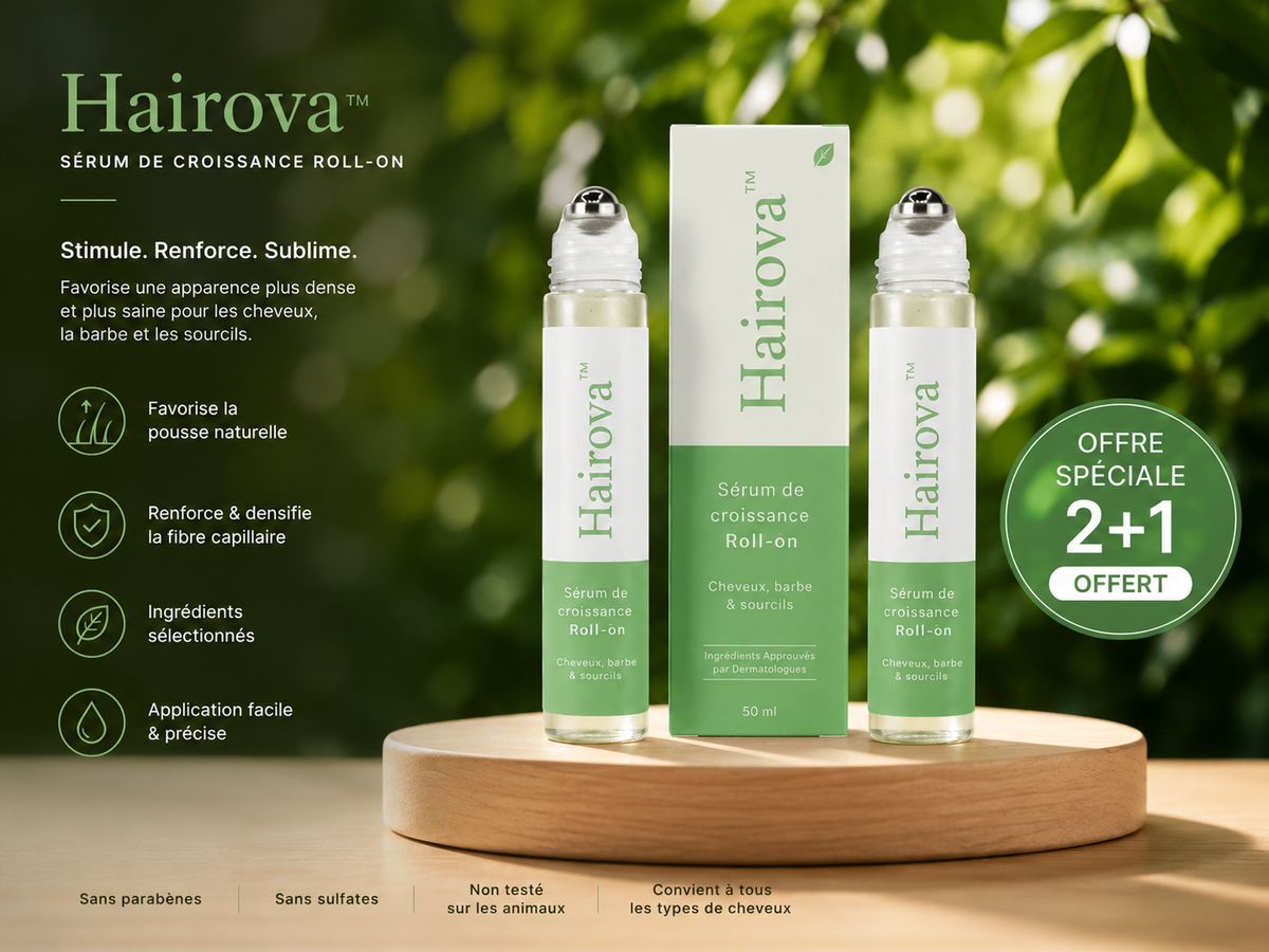 Hairova: Sérum Croissance Roll-On